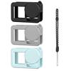 Flexible Silicone Cover for Action 5Pro Camera AntiScratch, Shockproof Design Case Lens Protections with Lanyard