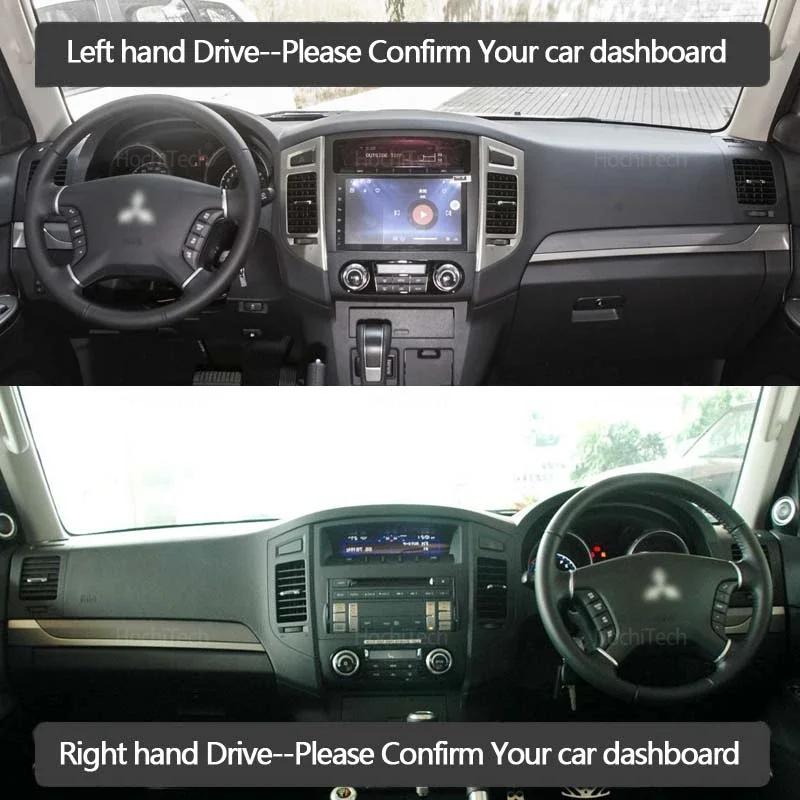 Anti-Slip Dashboard Cover Protective Pad Car Sunshade Carpet for Mitsubishi Pajero Shogun Montero 2006-2020 V80 V87 V93 V97