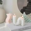 DIY Geometric Soy Wax Aromatherapy Candle Set - Holiday Gift Box