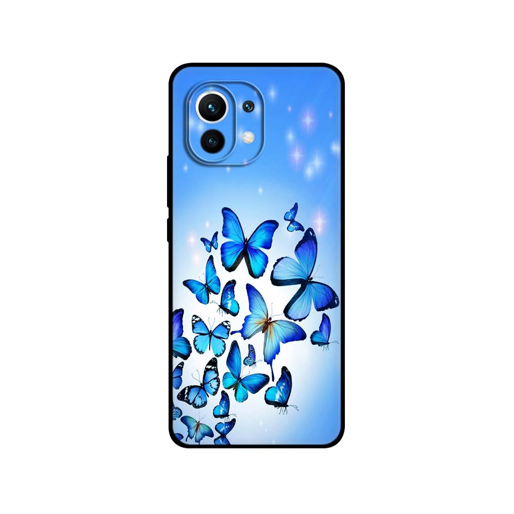 Для Xiaomi Ми 11 | Ми 11 Лайт 5G NE 4G | Задняя крышка корпуса Mi 11i для Xiaomi Mi 11 Ultra, силиконовый чехол, черный чехол из ТПУ