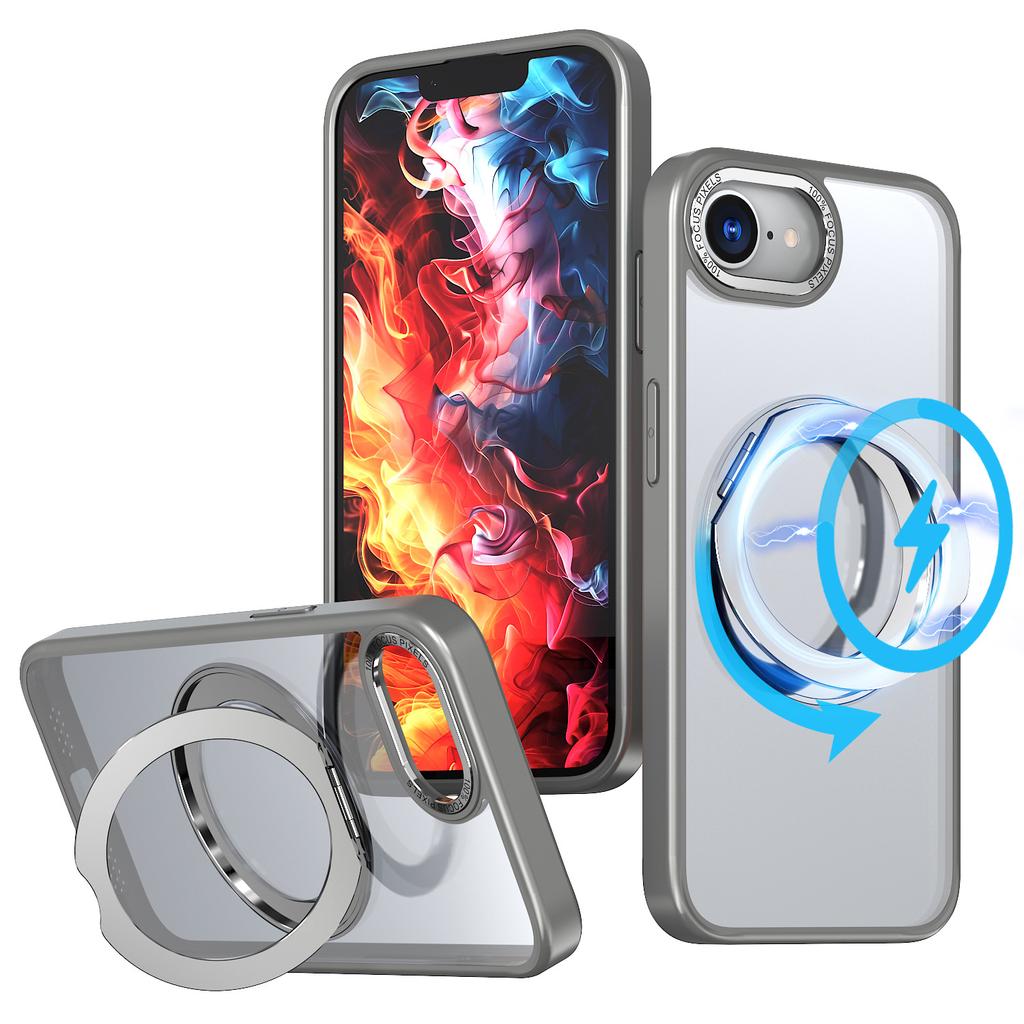 ТМ для IPhone 16E Чехол Магнитный Вращающийся Кронштейн Magsafe для Apple 16PRO Защитная Крышка