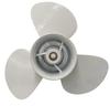 Boat Propeller 11 3/4x7 Fit for Yamaha Outboard 9.9HP-15HP 3 Blades Aluminum 8 Tooth OEM NO: 69G-45943-00-00 11.75x7