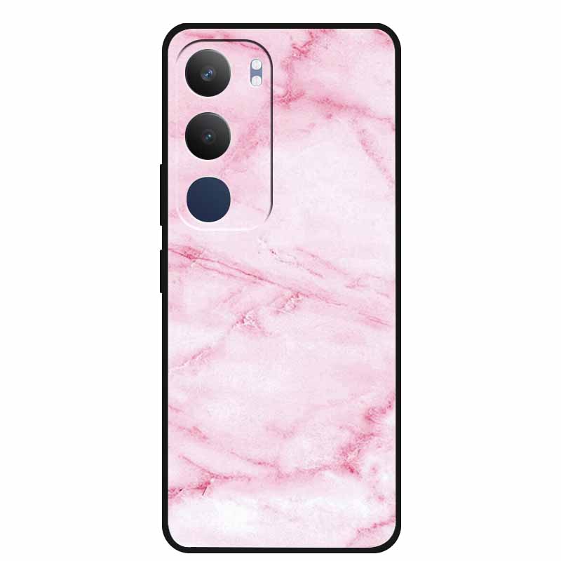 Luxury Phone Case For Vivo Y19s Pro 4G Soft TPU Silicone Back Case For Vivo Y29 5G Y 29 19s Marble Patterns Cover Bumper Funda
