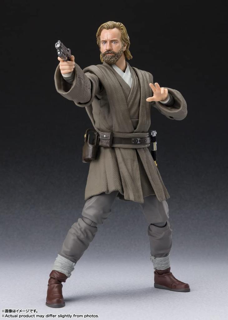 TAMASHII NATIONS Кеноби 150 мм окрашенная подвижная фигурка SHFiguarts Obi-Wan (ЗВЕЗДНЫЕ ВОЙНЫ Оби-Ван Кеноби) приблизительно. ПВХ, АБС, ткань