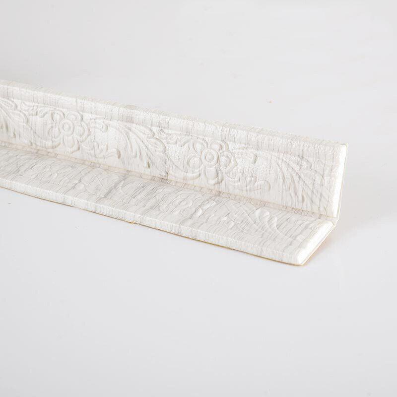 3D отделка стены, плинтус, самоклеящаяся водостойкая плинтус, обои, наклейка на стену для гостиной, домашний декор