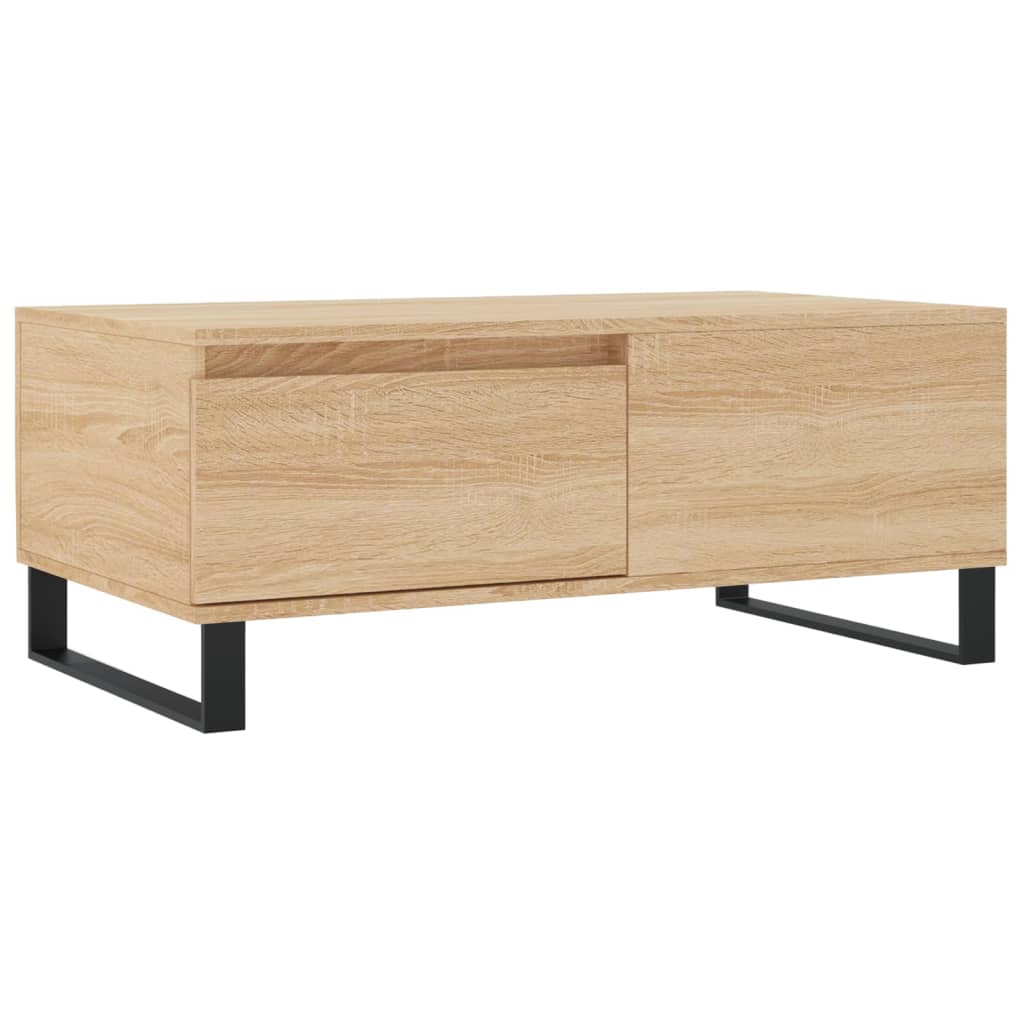 Coffee Table Sonoma Oak 90x50x36.5 cm Particleboard