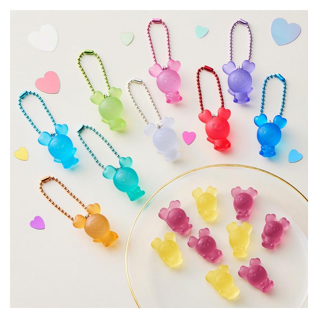 Bandai TWICE LOVELYS Gummy & Charm Box of 12 (Candy Toy)