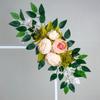 Трансграничный цветочный декор: Искусственные цветы для дома, свадеб и мероприятий - Настенные, настольные, для стульев и арок.