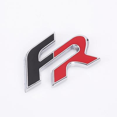 Металлическая 3D наклейка на автомобиль FR, эмблема, значок для Seat Leon FR + Cupra Ibiza Altea Exeo Formula, аксессуары для гоночных автомобилей, Стайлинг автомобиля