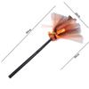 Plastic Halloween Witch Broom Dismountable Magic Witch Broom Witch Broomstick  Cosplay Party