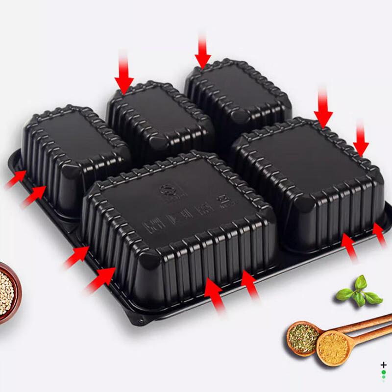 Sheng Bi Lai Disposable 3-Compartment Meal Prep Containers