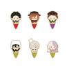 Bungo Stray Dogs Ice Tapi Pins Box Vol.2 6-Piece