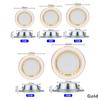 10pcs/lot Led Downlight 220v Ceiling Light 5W 9W 12W Recessed Down Light Round Led Panel Light 15W 18W Spotlight Indoor Lighting