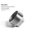 304 Stainless Steel External Thread Cap