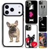 Милый Щенок Мопс Французский Бульдог коробка Чехол для Телефона Для iPhone 17 16 15 14 13 12 11 Pro Max Plus 17Air Мягкий Силиконовый Чехол