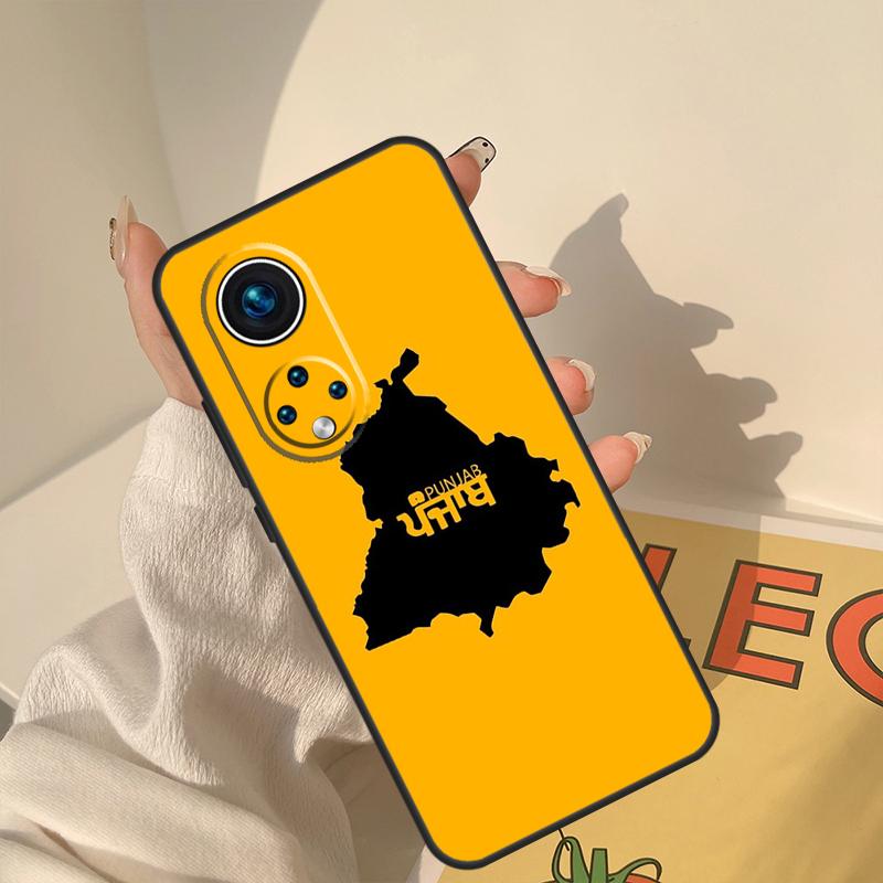Punjab Map Case For Honor Magic 8 Pro 7 6 5 Lite Cover For Honor 200 400 50 70 90 X8a X8b X9a X9b X9c