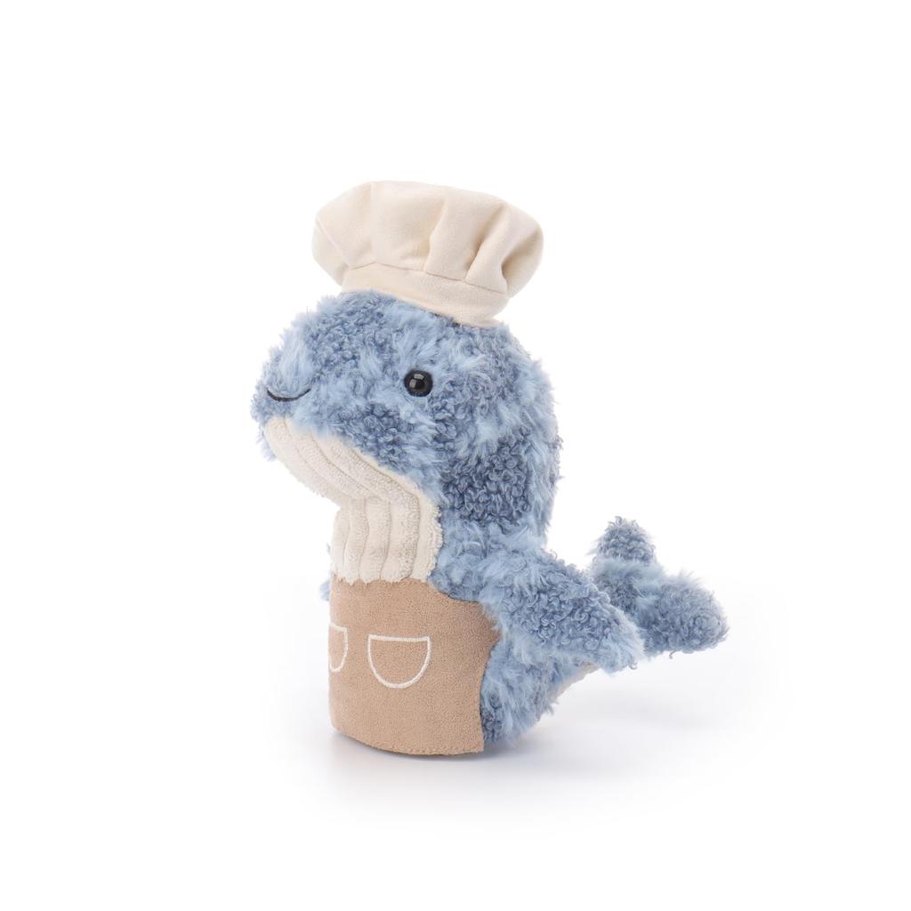 Apricot Lamb Cook Whale Plush Toy for Soft and Fluffy Cook Whale for Girls and 20cm Kids, Cute, Boys,