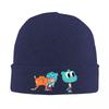 New Gumball Warm Knitted Cap Fashion Bonnet Hat Autumn Winter Outdoor Beanies Hats For Unisex Adult
