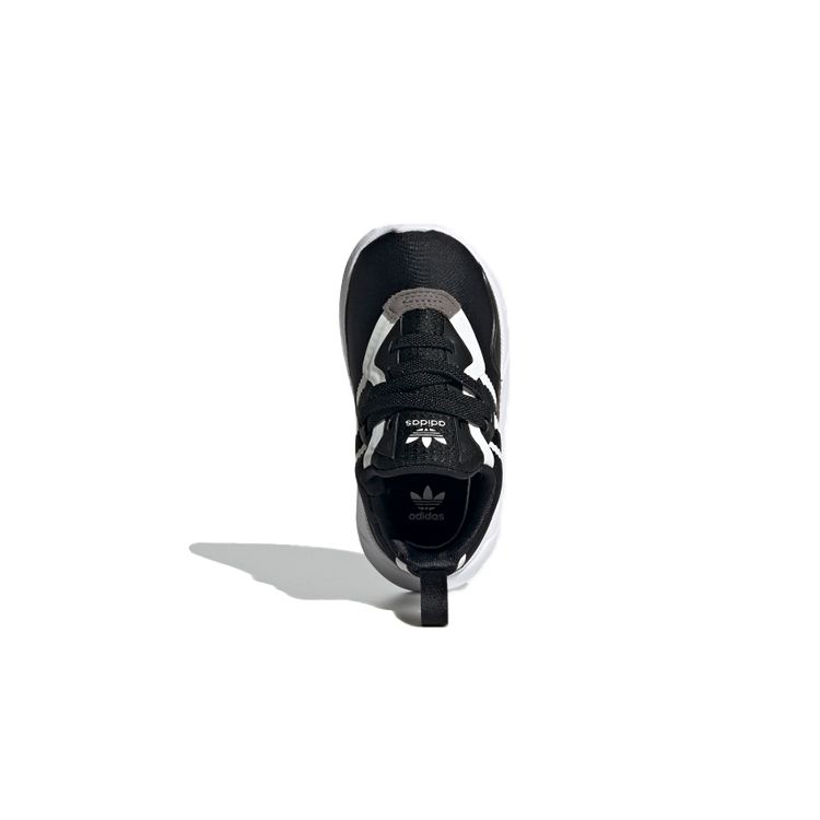 adidas Flex Infant Черно-белые детские кроссовки Core-Black Cloud-White Grey-Four FX5327