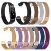 Stainless Steel Magnetic Watch Band Wrist Thin Mesh Strap for Fitbit Inspire HR