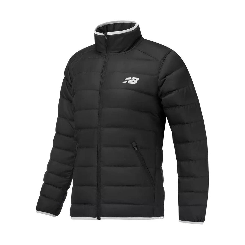 New Balance Пуховики для начальной школы с воротником-стойкой, утепленные WJ23259-BK