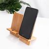 With Charging Hole Bamboo Wood Stand Holder Mobile Phone Support Stand Bamboo Wood Stand Holder