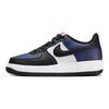 Кроссовки Nike Air Force 1 Низкие, Устойчивые к истиранию, Детские, Для скейтбординга, Сине-Бело-Черные HJ9201-400