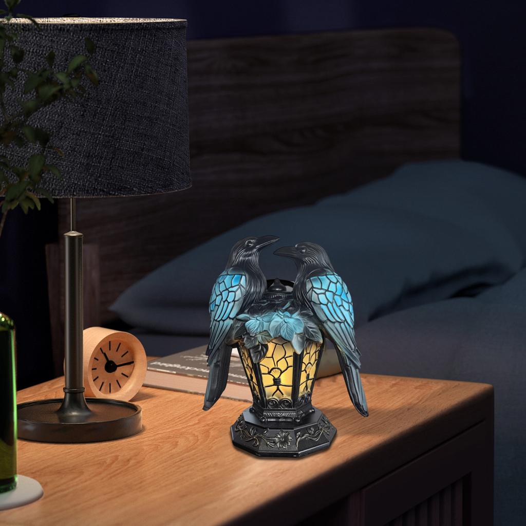 Blue Bird Night Light, Table Ornaments, Home Decor
