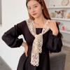 Украшение одежды, блузка, плечи, искусственный воротник, женский шарф, вязаная шаль, шарфы в корейском стиле