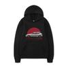 Independence Station Autumn And Winter Car Printing Hooded Sweater Men'S And Women'S Loose Couple Top