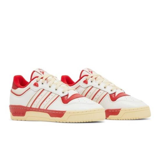 adidas Rivalry Low 86 'Белый Красный' GZ2557 Мужские Кроссовки