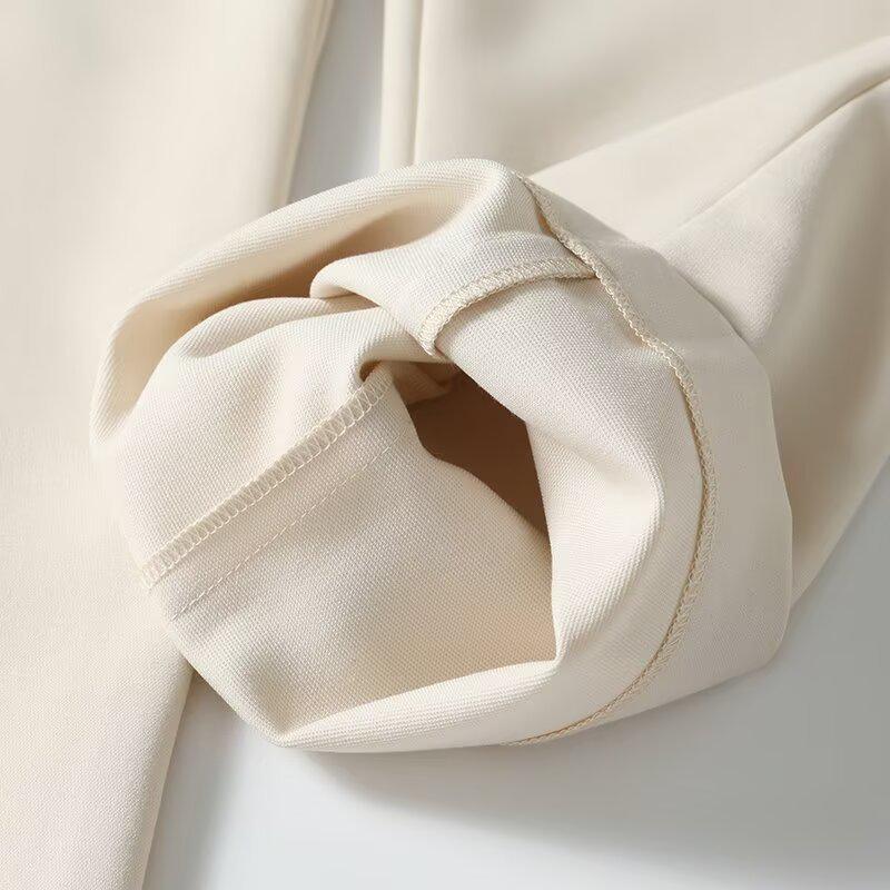 2025 Spring Women's High-Waisted Straight-Leg Pants - Versatile, Casual, and Elegant