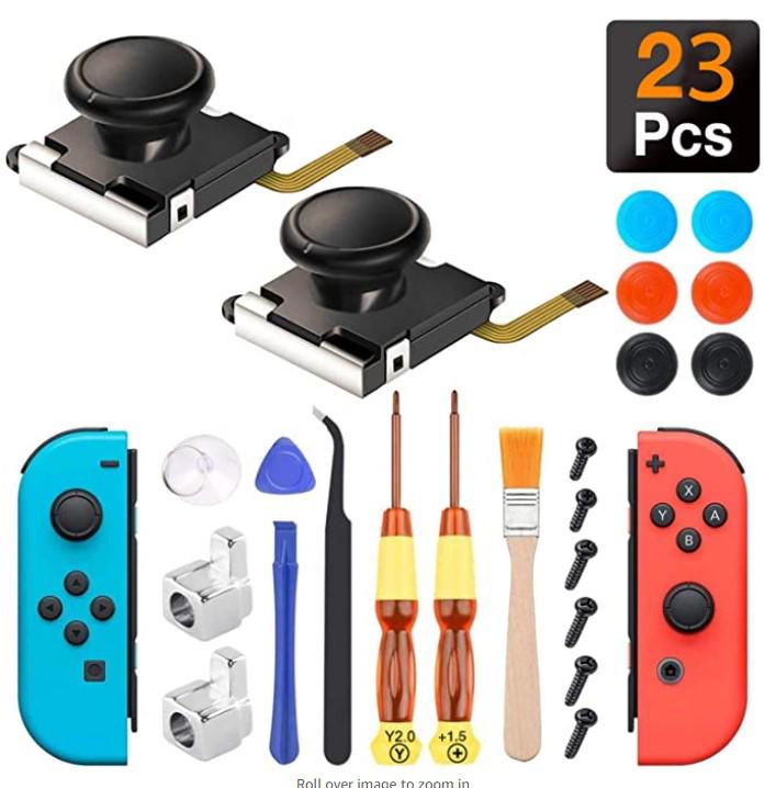 Набор отверток для ремонта джойстика Nintendo Switch 3D Joy-Con для левой и правой ручки