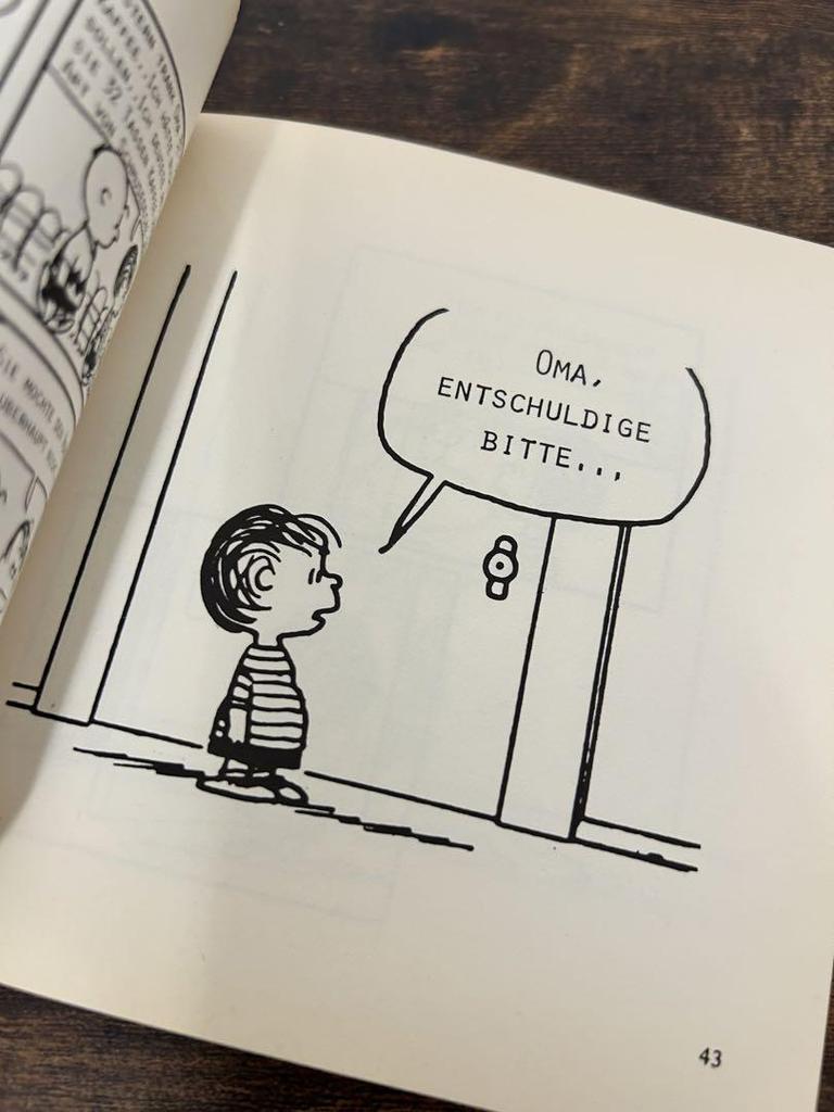 [Б/У] Книги на немецком языке про Снупи