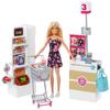 barbie Barbie and Work Набор товаров для супермаркета Barbie Doll Dress Up Play от 3 лет и старше FRP01 Кукла/домик Play/ролевые игры
