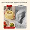 Plastic Draining Basket 2-in-1 Fruit Basket Durable Food Protection Cover  Kitchen Use