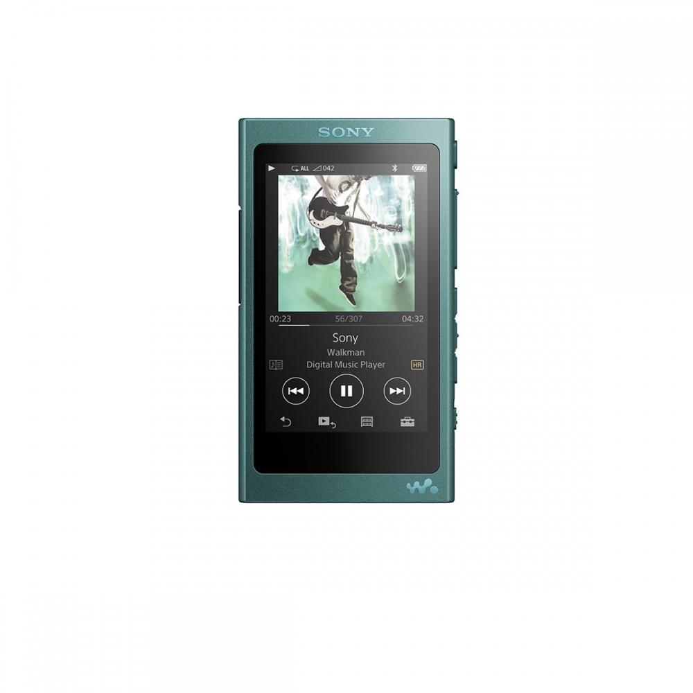 Sony Walkman A Series 16GB NW-A35: BluetoothmicroSDHigh Resolution Compatible Viridian Blue NW-A35 L