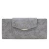 Длинный кошелек с узким боковым клином, Dantelle Purse 85-1573, Серый
