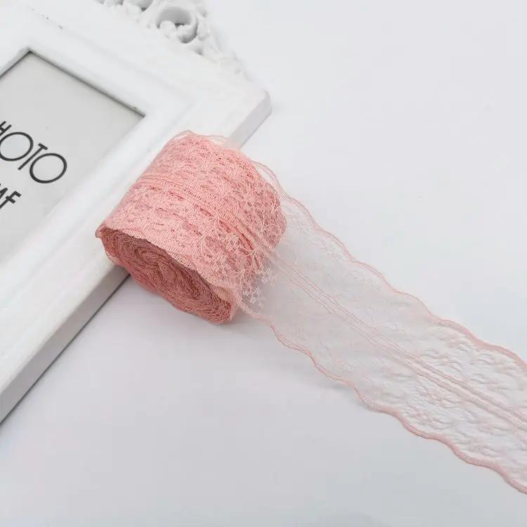 10 метров/рулон 4,5 см Красная Черная Синяя Вышивка Кружевная Лента DIY Одежда Швейная Ткань Свадьба Рождество Хэллоуин Подарок Украшение