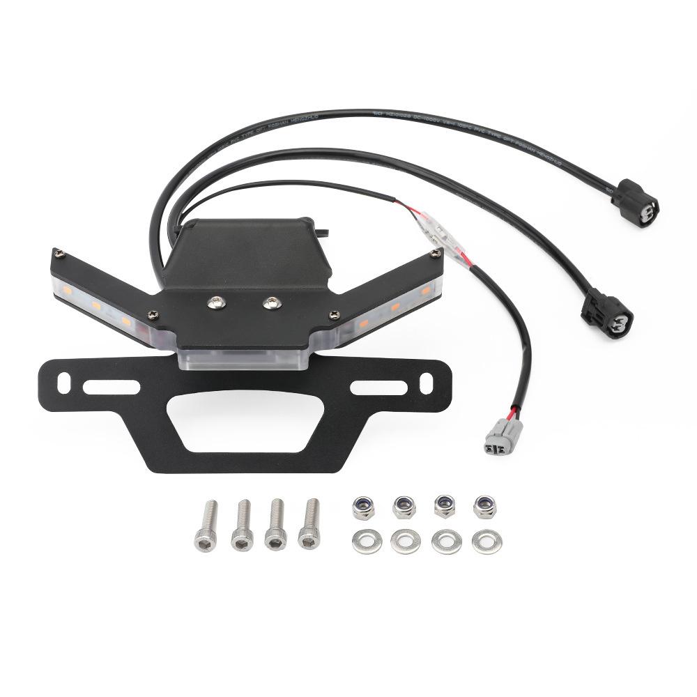 Держатель номерного знака со светодиодным указателем поворота для KAWASAKI Z900 Z 900SE 2022-