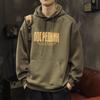 Американский тяжелый свободный свитер с капюшоном для мужчин, весна и осень, топ, модная брендовая футболка с длинными рукавами, куртка, мужская одежда