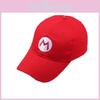 Качественная бейсболка Марио Шапка костюма Супер Марио для всех размеров**