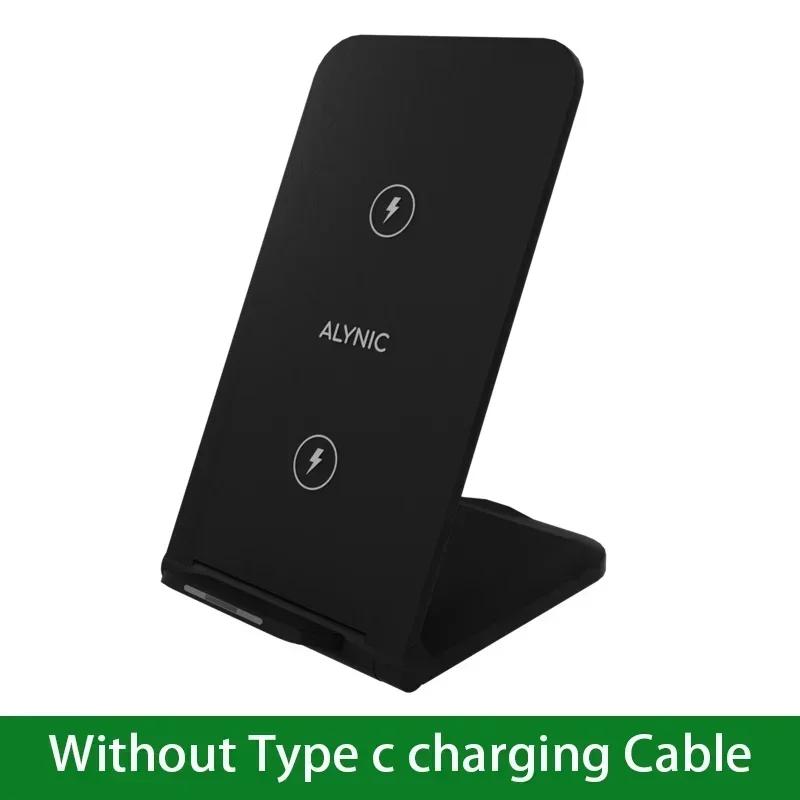 Беспроводное зарядное устройство Настольная подставка Для iPhone 11 12 13 14 15 16 X Pro Max Samsung S24 S23 S22 Xiaomi Быстрая беспроводная зарядная станция