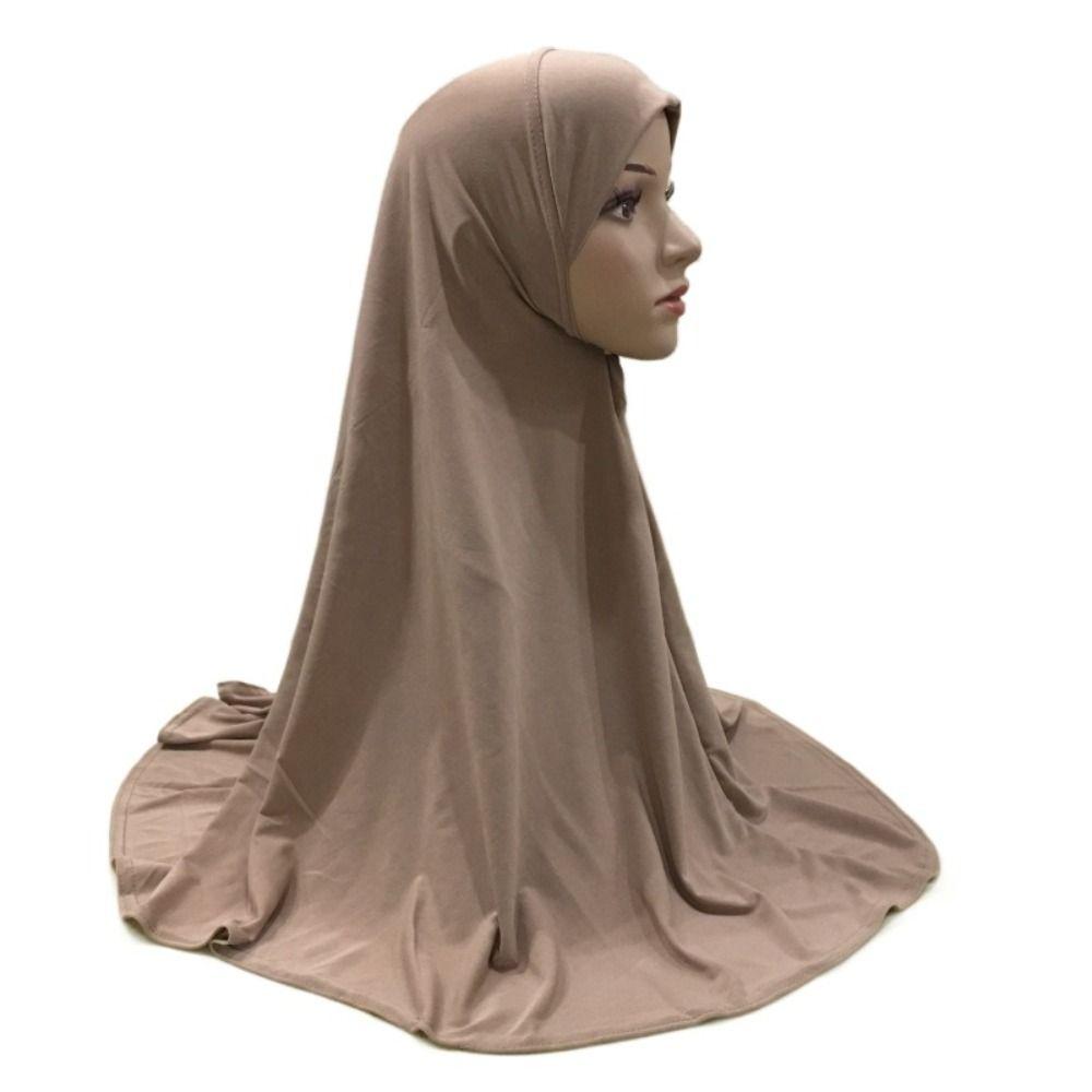 Полный мусульманский платок хиджаб внутренние шапки исламский нижний платок мягкий мусульманский хиджаб шарф шапки женские