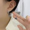 Серьги Black Star Moon, асимметричные серьги Star, легкие роскошные серьги Super Fairy, планета темперамента