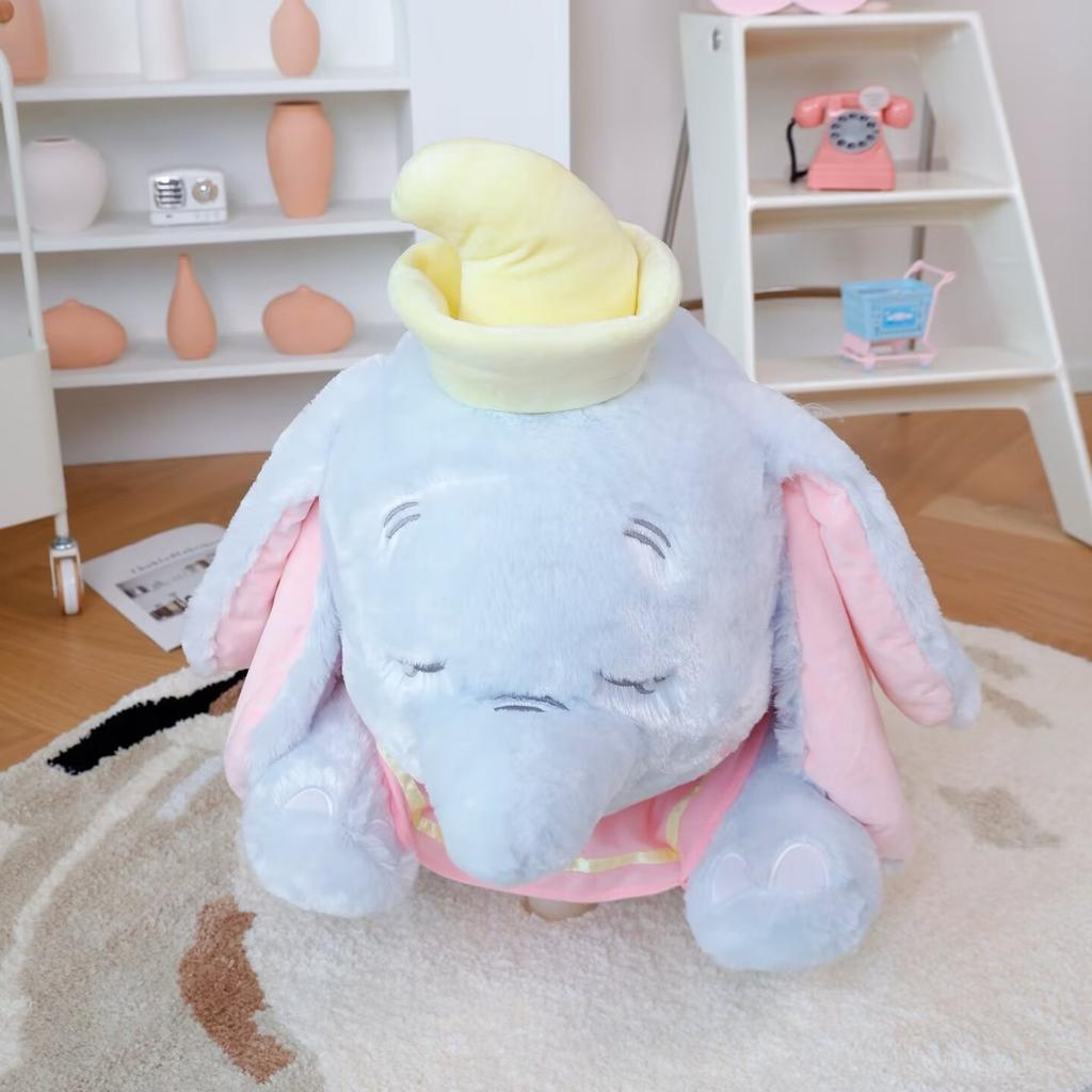 Большой размер Дамбо слон плюшевая игрушка очень мягкая мягкая игрушка спящий слон плюшевые подушки подарки на день рождения