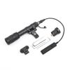 QIRUIMY M640W Scout Light Mlok and 20mm Rail Strobe Tactical Light with W Super Realistic Flashlight with Remote and Push Switch for Airsoft