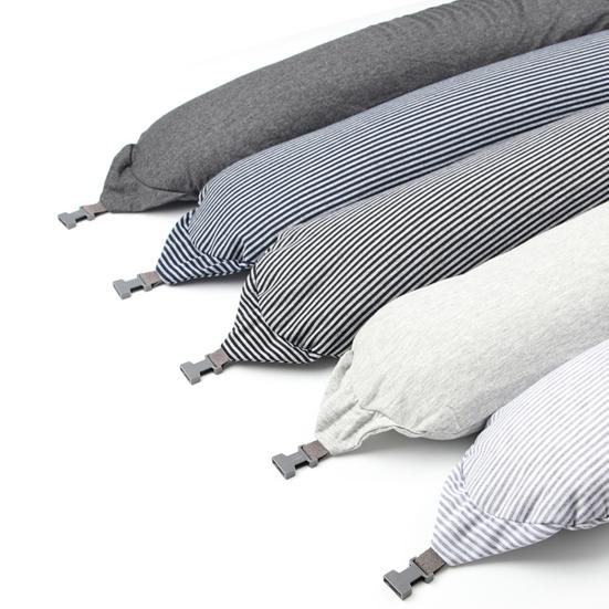 Дорожная подушка для поддержки шеи со скрытой молнией. Супермягкая дышащая регулируемая наполняемая U-образная дорожная подушка для шеи.