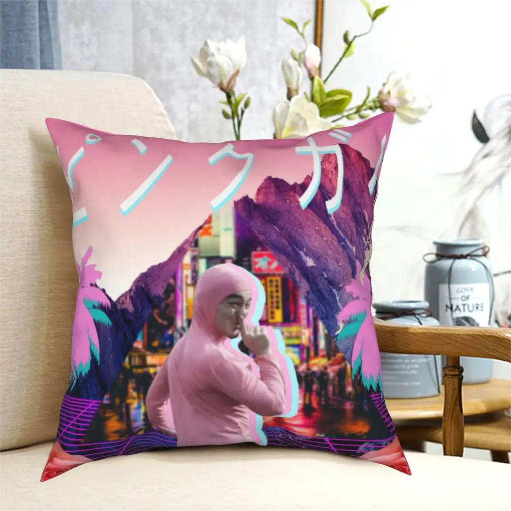 Розовый парень Вейпорвейв Грязный Фрэнк Наволочка Принт Ткань Наволочка для подушки Украшения Наволочка Чехол для подушки Сиденье Оптом