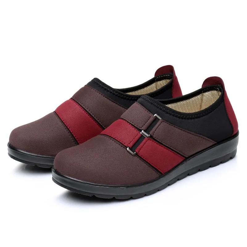 Cresfimix Sapatos Femininas женские милые легкие черные и серые разноцветные полосатые туфли на плоской подошве женские весенние и летние лоферы A16b